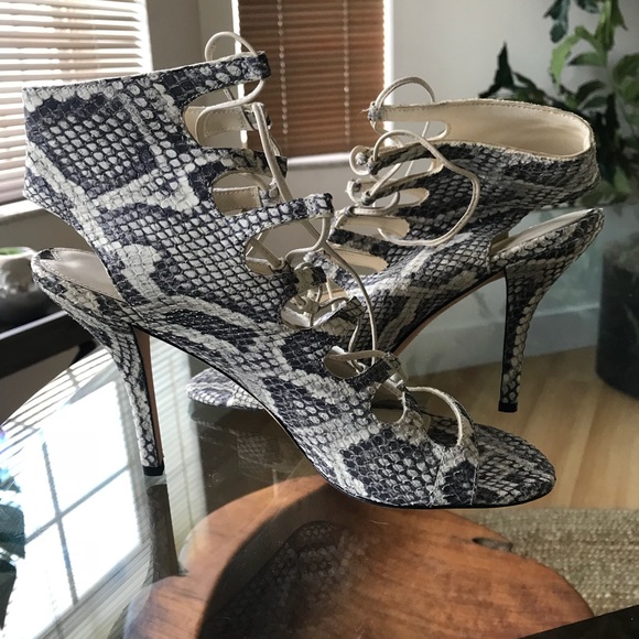 Via Spiga Shoes - Via Spiga leather animal print FIRM FINAL PRICE